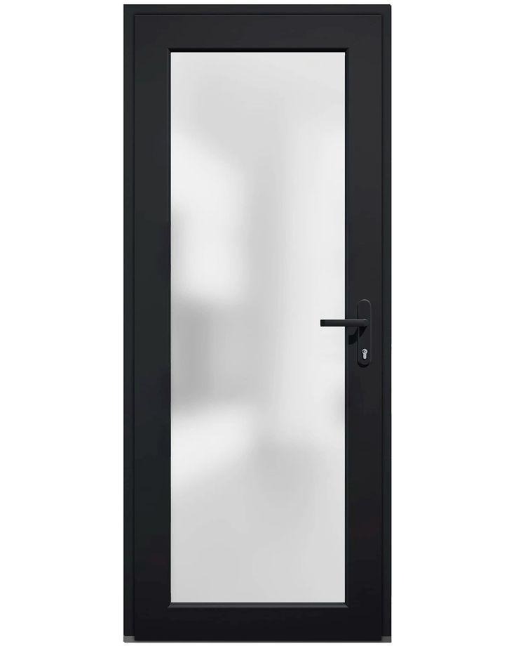 Porte aluminium vitrée — référence visuelle