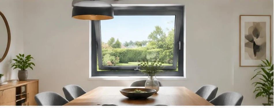 Fenêtre aluminium oscillo-battante — configuration contemporaine 05