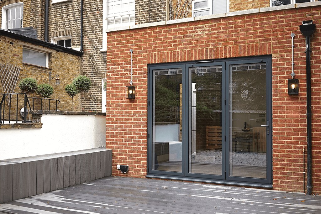 Baies vitrées Aluminium — Baie pliante