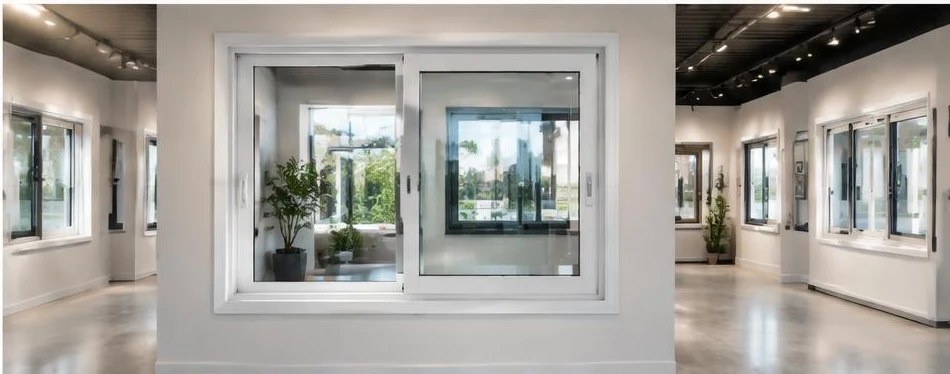 Fenêtre PVC coulissante — configuration contemporaine 10