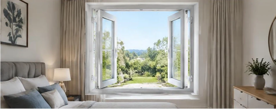 Fenêtre PVC à la française — configuration contemporaine 04