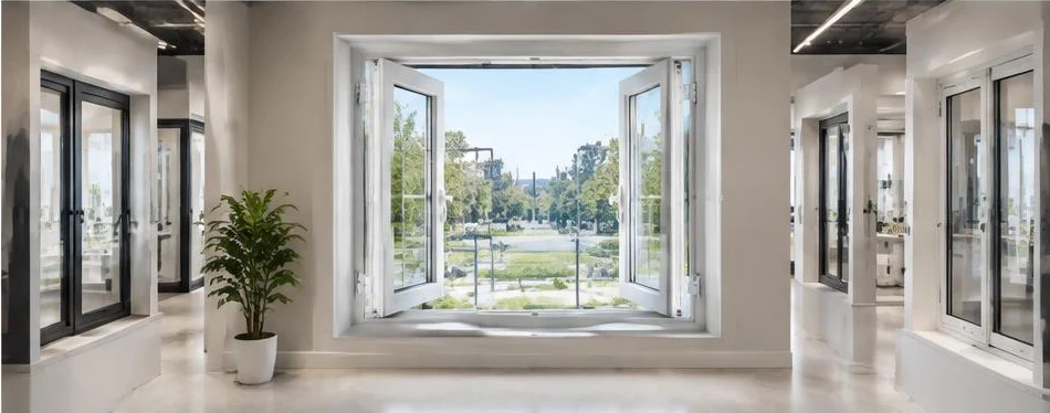 Fenêtre PVC à la française — configuration contemporaine 10