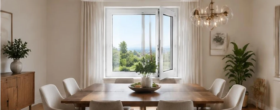 Fenêtre PVC oscillo-battante — configuration contemporaine 10