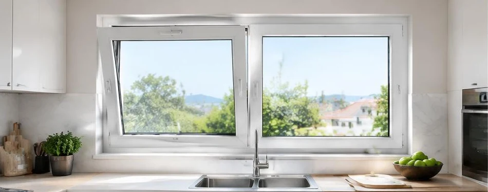 Fenêtre PVC oscillo-coulissante — configuration contemporaine 01