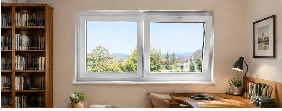 Fenêtre PVC oscillo-coulissante — configuration contemporaine 08
