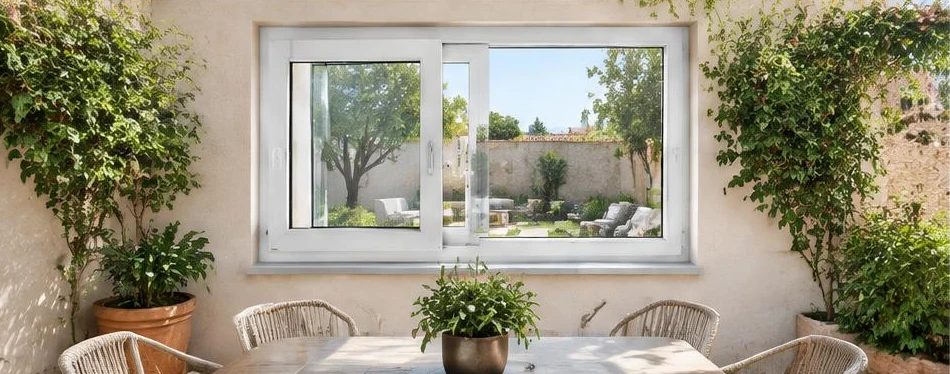 Fenêtre PVC oscillo-coulissante — configuration contemporaine 09