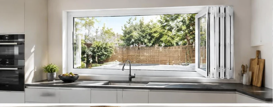 Fenêtre PVC pliable — configuration contemporaine 07