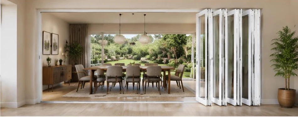 Porte PVC pliable — configuration contemporaine 04