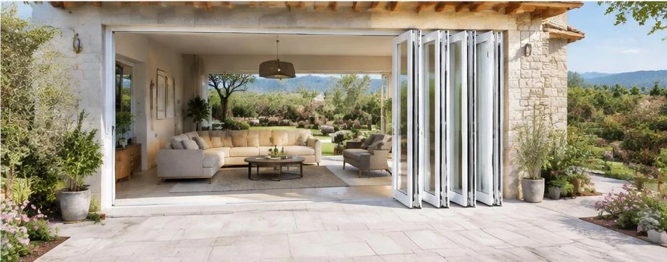 Porte PVC pliable — configuration contemporaine 10
