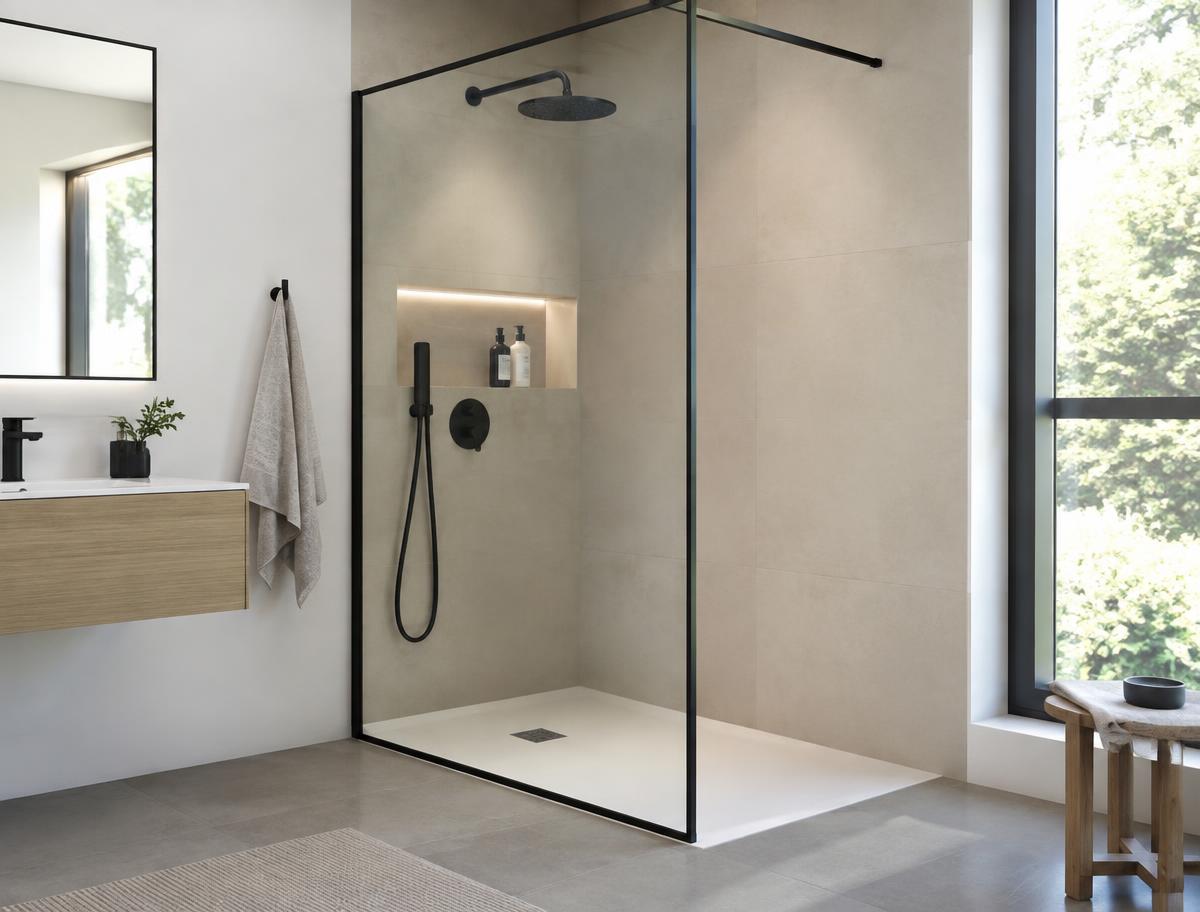 Salle de bain – bac à douche sur mesure