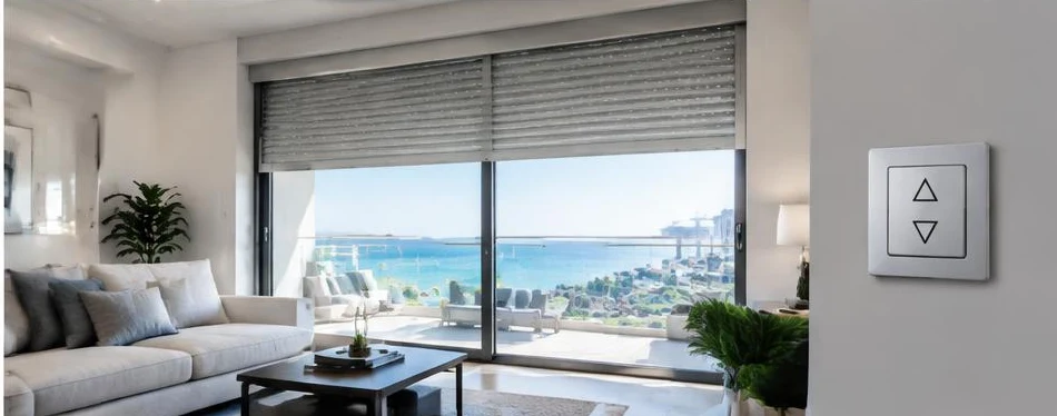 Commande de volet roulant par bouton poussoir — configuration contemporaine 10