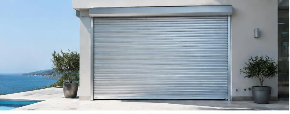Volet roulant aluminium extrudé — configuration contemporaine 01