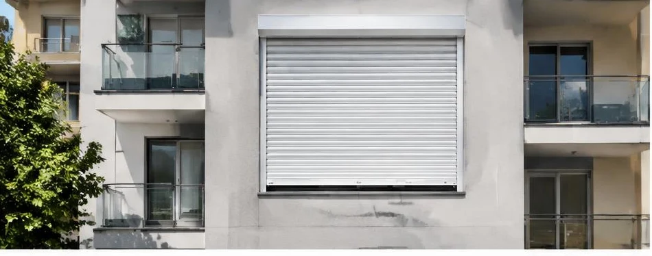 Volet roulant aluminium extrudé — configuration contemporaine 03
