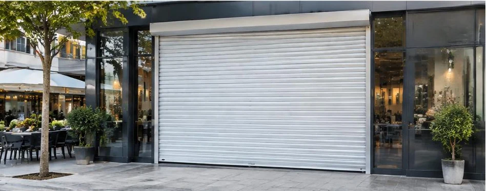 Volet roulant aluminium extrudé — configuration contemporaine 09