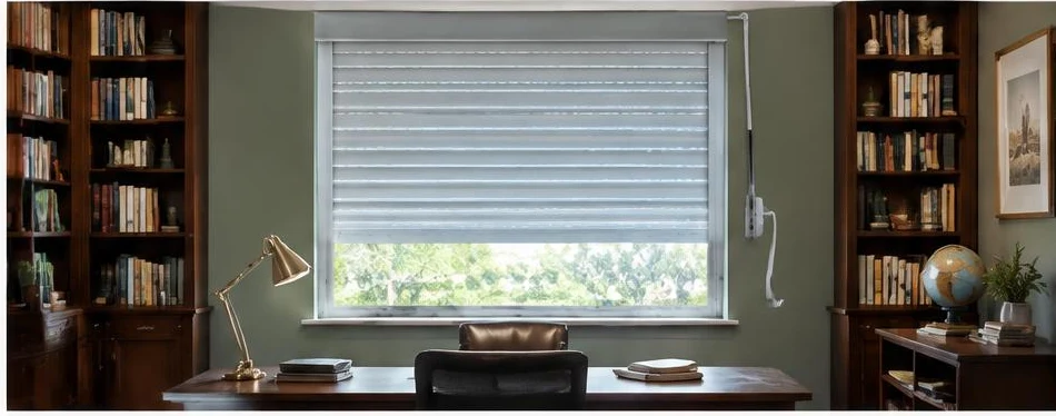 Volet roulant à commande manuelle — configuration contemporaine 08
