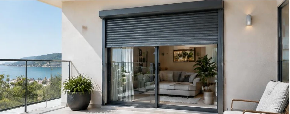 Volet roulant alu-mousse — configuration contemporaine 09